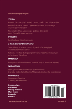 Zagłada Żydów. Studia i Materiały; nr 11/2015